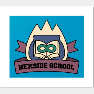 Hexside School Posters and Art